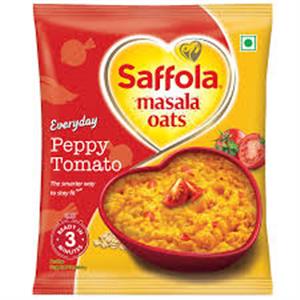 Saffola Masala Oats - peppy Tomato (2 * 38 g) , 2 Pcs